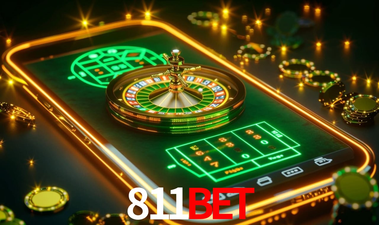 Imagem promocional da 811bet mostrando a plataforma e suas vantagens